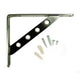Alpha Shelf Bracket (X2),  Chrome