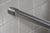 Straight Shower Rod, 1 1/16 diameter Stainless 5ft